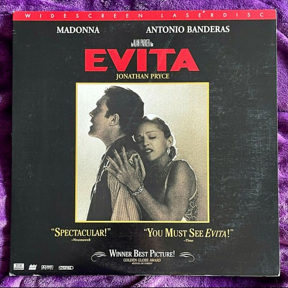 MADONNA ~ EVITA ~ DOUBLE LASER DISC 1997 GATEFOLD SLEEVE EDITION ~ RARE - Picture 2 of 8